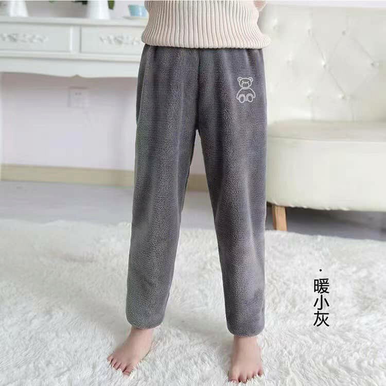 裏起毛 男の子 ルームウェア パジャマ フリース 冬 女の子 シンプル キッズ ふわふわ ボア 子供 もこもこ あったかパンツ 部屋着 防寒 暖かい ルームパンツ ナイトウェア 冬 パンツ ジュニア かわいい 子供服 こども服 子ども用 長ズボン — vista 2