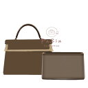 バッグインバッグHermes Kelly Lakis 対応 ナイロン 軽量 自立 チャック付き 小さめ 大きめ バッグの中 整理 整頓 通勤 旅行バッグ カスタ...