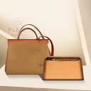バッグインバッグHermes Herbag 対応 軽量 自立 高級絹 チャック付き 小さめ 大きめ バッグの中 整理 整頓 通勤 旅行バッグ カスタマイズ 定制...