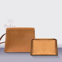 バッグインバッグHermes Kelly Danse 対応 軽量 自立 高級絹 チャック付き 小さめ 大きめ バッグの中 整理 整頓 通勤 旅行バッグ カスタマイズ 定制 BagCare(4)