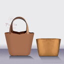 バッグインバッグHermes Picotin14 対応 軽量 自立 高級絹 チャック付き 小さめ 大きめ バッグの中 整理 整頓 通勤 旅行バッグ カスタマイズ...