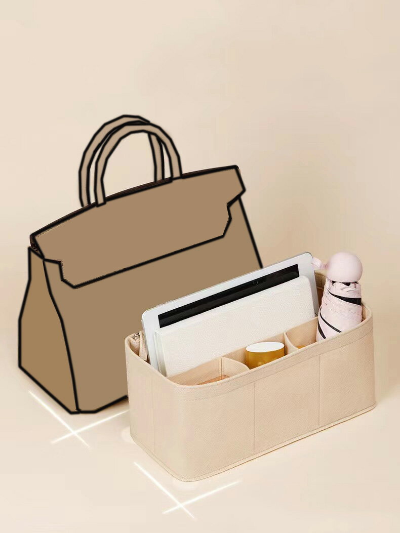 バッグインバッグ エルメス Hermes Birkin 対応 インナーバッグ 軽量 高級バッグ専...