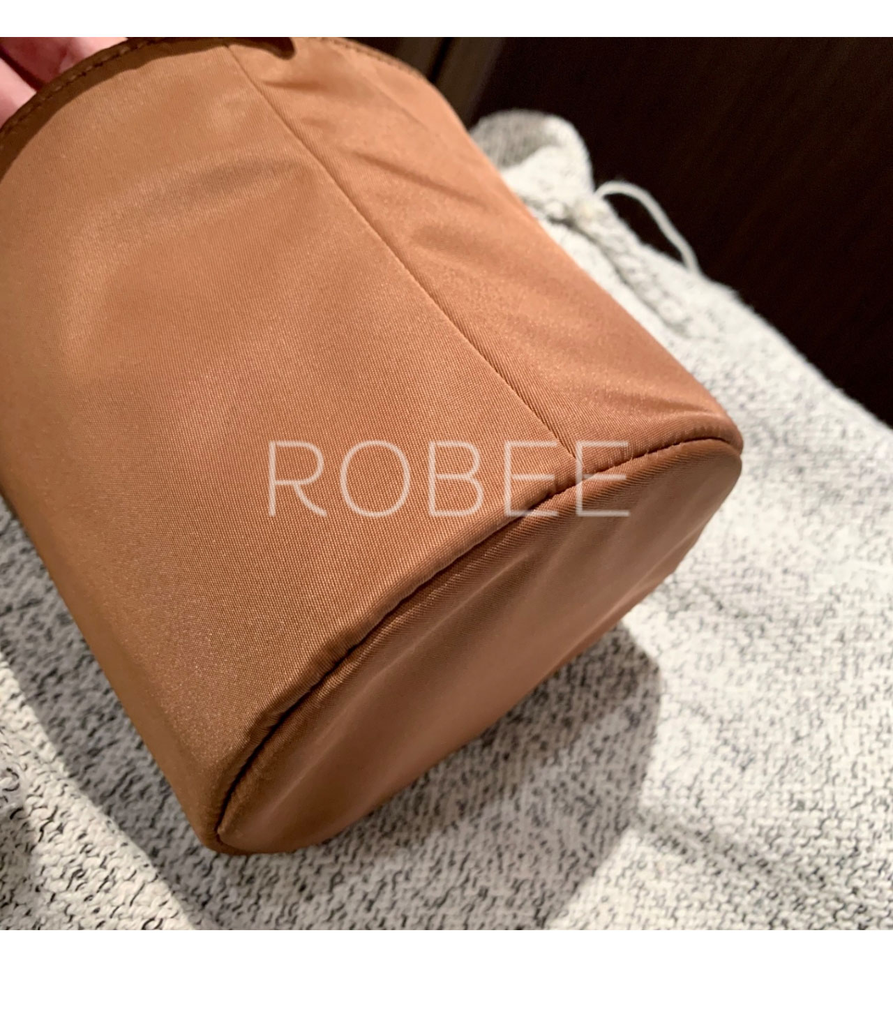 バッグインバッグ ルイヴィトン Lv Dufflel 対応 軽量 自立 インナーバッグ ナイロン チャック付き 小さめ 大きめ バッグの中 整理 整頓 通勤 旅行バッグ 防水 水洗可能 バッグ 内部 底 汚れ防止 BagCare bellperleshop-10000685 bellperleshop サンプル画像3