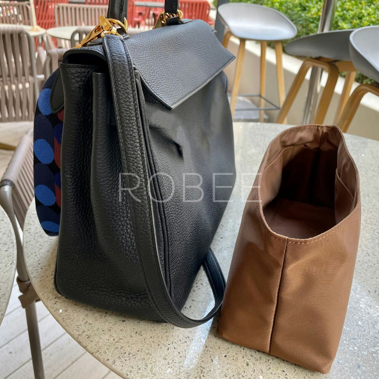 バッグインバッグ エルメス Hermes Kelly25/28/32対応 軽量 自立 インナーバッグ ...