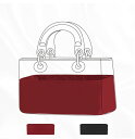 バッグインバック インナーバッグ 適用Dior D-Joy bags 高級絹 サテン トートバッグ カスタマイズ 定制 カスタマイズ BagCare(4)