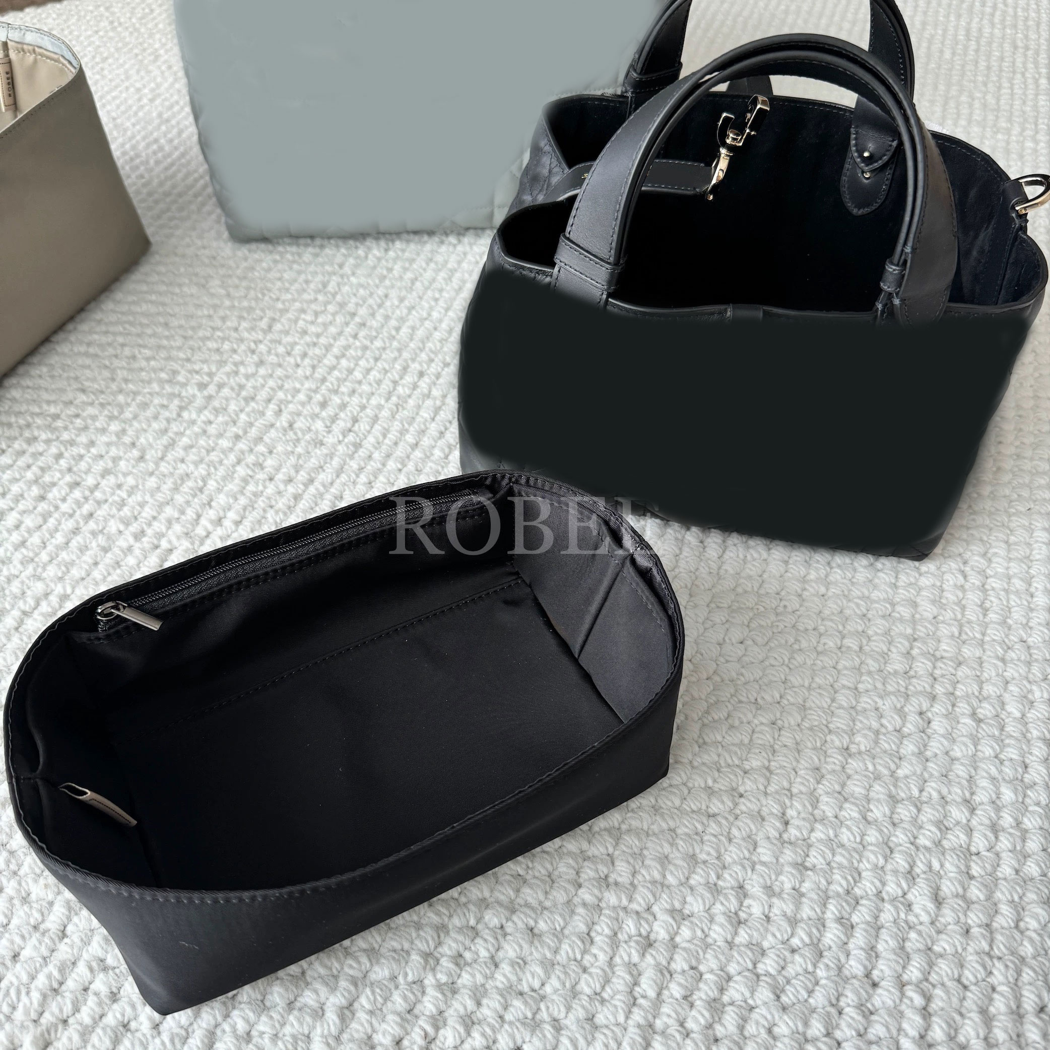 バッグインバッグ ディオール Dior Toujours対応 軽量 自立 インナーバッグ 小さめ...