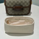 【新作】バッグインバッグ Gucci Horsebit 1955対応 インナーバッグ 高級シルク 軽量 自立 仕切り 収納 バッグの中 整理 整頓 通勤 旅行バッグ 防水 水洗可能 BagCare(4)