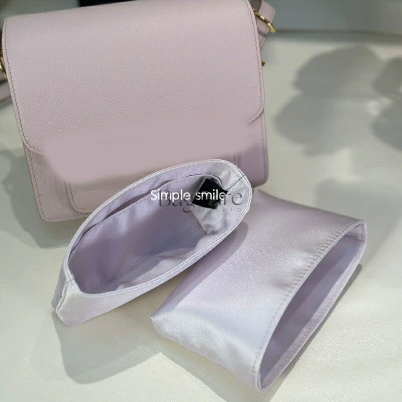 【新作】バッグインバッグ エルメス Hermes Roulis18/34対応 インナーバッグ 高級シルク 軽量 自立 仕切り 収納 バッグの中 整理 整頓 通勤 旅行バッグ 防水 水洗可能 BagCare