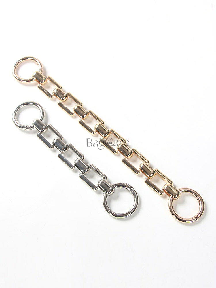 乐天商城 - バッグ用延長チェーン 全長16cm/26cm ストラップエクステンダー 交換用アクセサリー メタルチェーン ハンドバッグ/ショルダーバッグ用 カスタマイズ BagCare
