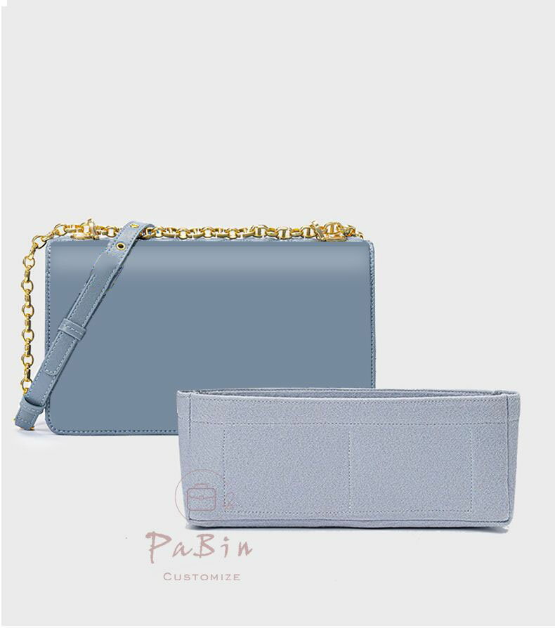 バッグインバッグ ディオール Dior CARO対応対応 フェルト 軽量 自立 インナーバッ...