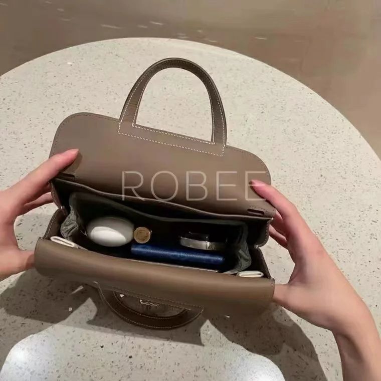 バッグインバッグ エルメス アルザン25対応 自立 軽い Hermes halzan25対応 インナーバッグ ナイロン素材 レディース ツールボックス 仕切り 収納バッグ おしゃれ 撥水加工 マザーズバッグ マルチポケット 母の日 カスタマイズ　定制