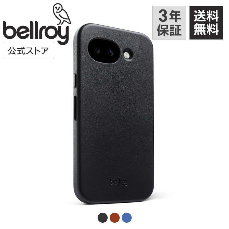 Rakuten - bellroy ベルロイ 公式ストア スマホケース カード 収納 背面 スマートフォン カード入れ pixel カードケース 革 レザー スマホカバー ピクセル ケース Google Pixel 10a グーグルピクセル Leather Pixel Case - Pixel 10a