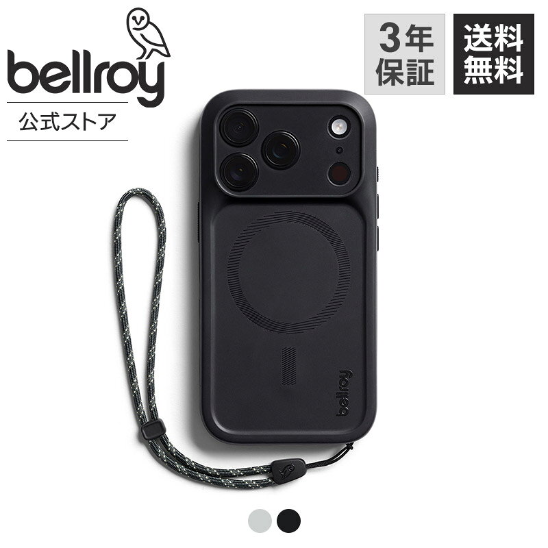 bellroy ベルロイ 公式ストア メーカー保証 ベルロイ スマホケース カード スマホケース カード収納 背面 スマートフォン スマホケース カード入れ iphone カードケース スマホケース 革 Venture Phone Case - iPhone 17 Pro