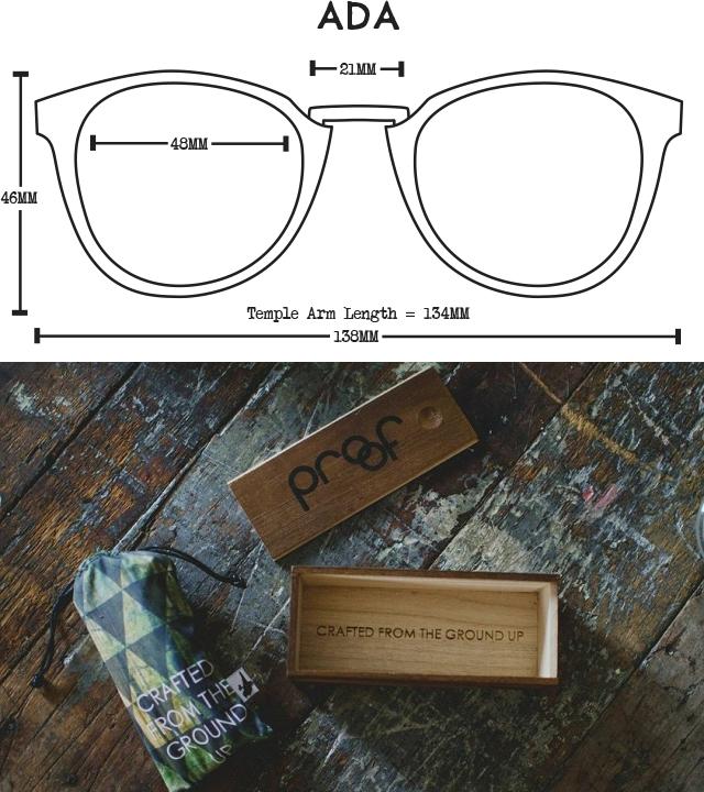 [非売品ステッカープレゼント中] PROOF EYEWEAR プルーフ アイウエア サングラス ADA エイダ BLACK / SKY MIRROR POLARIZED