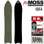 25-26 MOSS Q51 モス キュウゴーイチ スノーボード 板 メンズ レディース 151