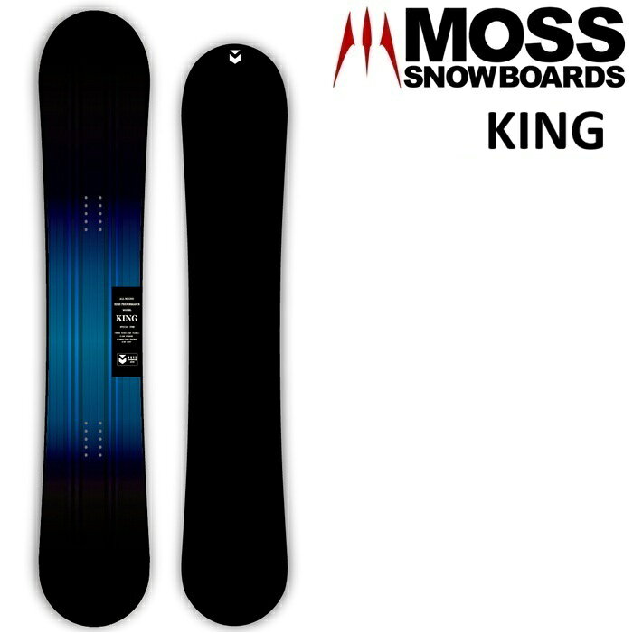 26-27 MOSS KING モス キング スノーボード 板 メンズ レディース 140 144.5 147.5 151 154.5 157.5 158.5 160