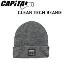 CAPiTA Ls^ BEANIE r[j[ CLEAN TECH BEANIE HEATHER