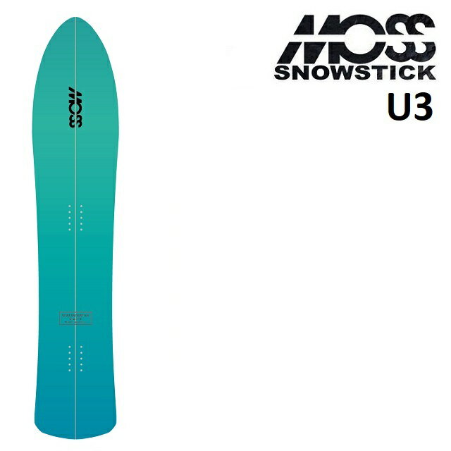 23-24 MOSS SNOWSTICK U3 モス スノースティック スノーボード 板 メンズ レディース 144