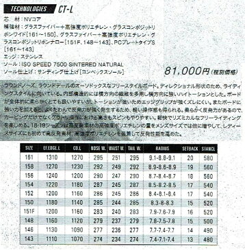 18-19 OGASAKA オガサカ スノーボード CT-L シーティーリミテッド ctl