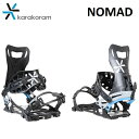 24-25 KARAKORAM NOMAD カラコラム ノマド ALPINE PRIMES ビンディング バインディング スノーボード メンズ 日本正規品