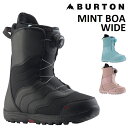 23-24 BURTON MINT BOA WIDE o[g ~g {A Ch u[c Xm[{[h fB[X {Ki