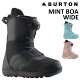 23-24 BURTON MINT BOA WIDE o[g ~g {A Ch u[c Xm[{[h fB[X {Ki