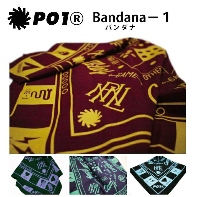 P01 BANDANA LOOP プレイ バンダナ -1 PLAYDESIGN プレイデザイン