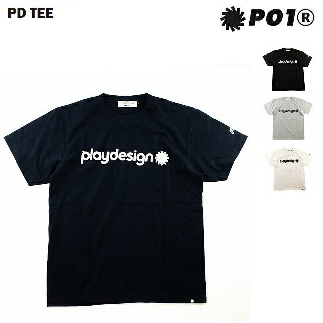 P01 プレイ PD TEE Tシャツ PLAYDESIGN プレイデザイン 半袖