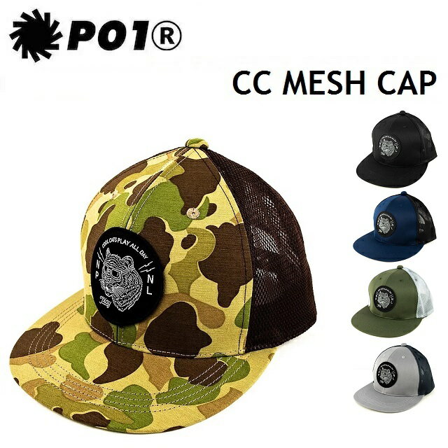 P01 CAP プレイ キャップ CC MESH CAP PLAYDESIGN プレイデザイン