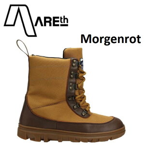 AREth アース MORGENROT モルゲンロート BEIGE × BROWN LEATHER 靴 スノーブーツ 正規販売店