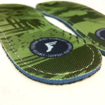 3mm FP INSOLE／FOOT PRINT INSOLE フットプリントインソール KING FOAM INSOLES-YELLOW CAMO イエローカモ