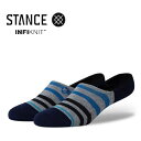 STANCE SOCKS スタンス ソックス BREAKDOWN INFIKNIT インフィニット スニーカーソックス 靴下 メンズ