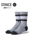 【対象ショップ限定エントリーでポイント+5倍】 STANCE SOCKS スタンス ソックス BOYD ST KIDS INFIKNIT インフィニット 靴下 ボーイズ キッズ