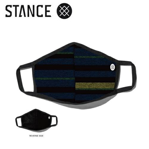 STANCE FACE MASKS スタンス フェイス マスク PIVOT MASK (BLACK) 大人用 リバーシブル