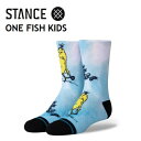 STANCE SOCKS スタンス ソックス ONE FISH KIDS CASUAL カジュアル 靴下 キッズ