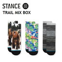 STANCE SOCKS スタンス ソックス TRAIL MIX BOX KIDS TODDLER 3足セット 靴下 ボーイズ キッズ