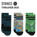 STANCE SOCKS スタンス ソックス THRASHER BOX KIDS TODDLER 3足セット 靴下 ボーイズ キッズ