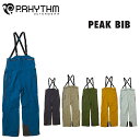 23-24 P.RHYTHM vY PEAK BIB PANTS s[N ru pc EGA Y fB[X Xm[{[h