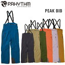 24-25 P.RHYTHM vY PEAK BIB PANTS s[N ru pc EGA Y fB[X Xm[{[h