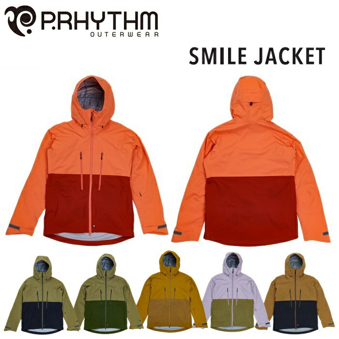 24-25 P.RHYTHM プリズム SMILE JACKET スマイル ジャケット ウエア メンズ レディース スノーボード