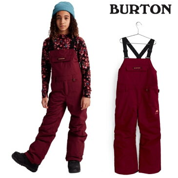 21-22 BURTON KIDS SKYLAR BIB PANT バートン スカイラー ビブ パンツ MULLED BERRY ウエア キッズ スノーボード 日本正規品