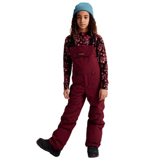 21-22 BURTON KIDS SKYLAR BIB PANT バートン スカイラー ビブ パンツ MULLED BERRY ウエア キッズ スノーボード 日本正規品