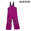 22-23 BURTON TODDLER MAVEN BIB PANT バートン トドラー メイベン ビブ パンツ VIVID VIOLA ウエア キッズ スノーボード 日本正規品