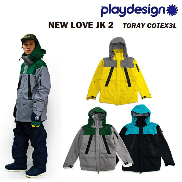 24-25 P01 プレイ NEW LOVE JACKET 2 ラブ ジャケット PLAYDESIGN プレイデザイン ウエア メンズ レディース スノーボード