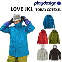 25-26 P01 プレイ LOVE JACKET 1 ラブ ジャケット PLAYDESIGN プレイデザイン ウエア メンズ レディース スノーボード