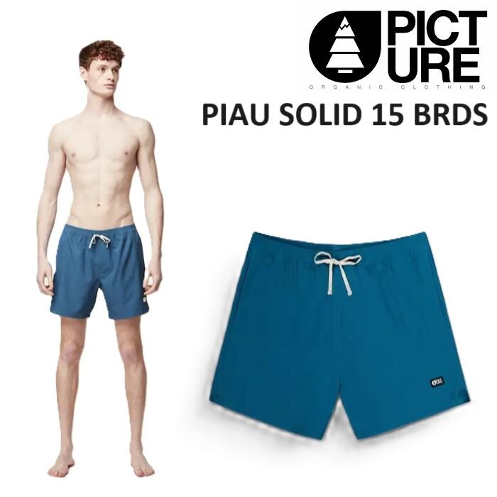 PICTURE ピクチャー PIAU SOLID 15 BRDS ショートパンツ ボードショーツ サーフトランクス 水着 メンズ