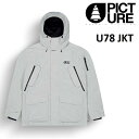 24-25 PICTURE ピクチャー U78 JACKET ジャケット PIGEON ウェア メンズ レディース スノーボード 平間和徳 ラマ先生