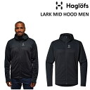 23-24 HAGLOFS LARK MID HOOD MEN zOtX [N ~bh t[h Y [TRUE BLACK] t[XWPbg Ci[ Xm[{[h XL[