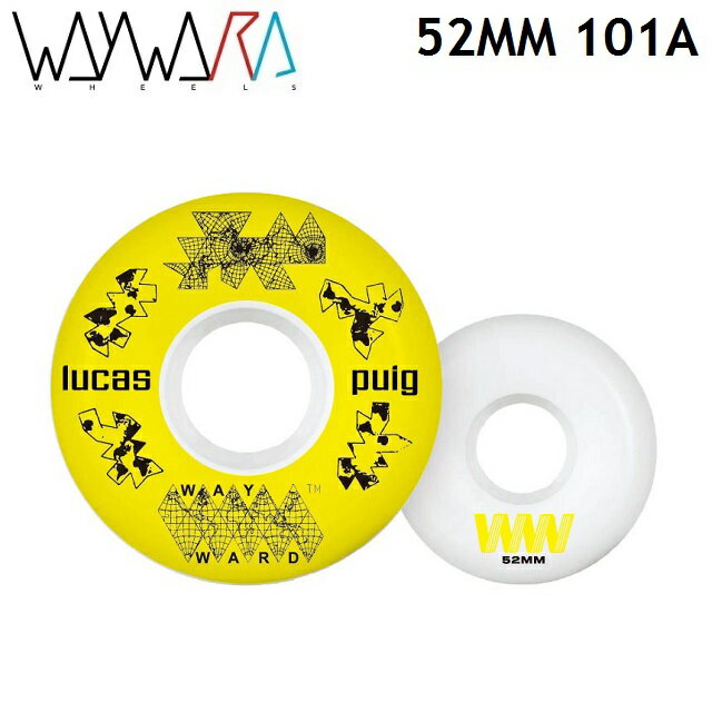 WAYWARD WHEELS   LUCAS PUIG NEW HARDER FUNNEL CUT 52MM 101A ȥܡ  ܡ 