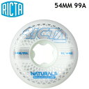 RICTA WHEELS N^ EB[ REFLECTIVE NATURALS WIDE 54MM 99A XP[g{[h XP[g XP{[ {Ki